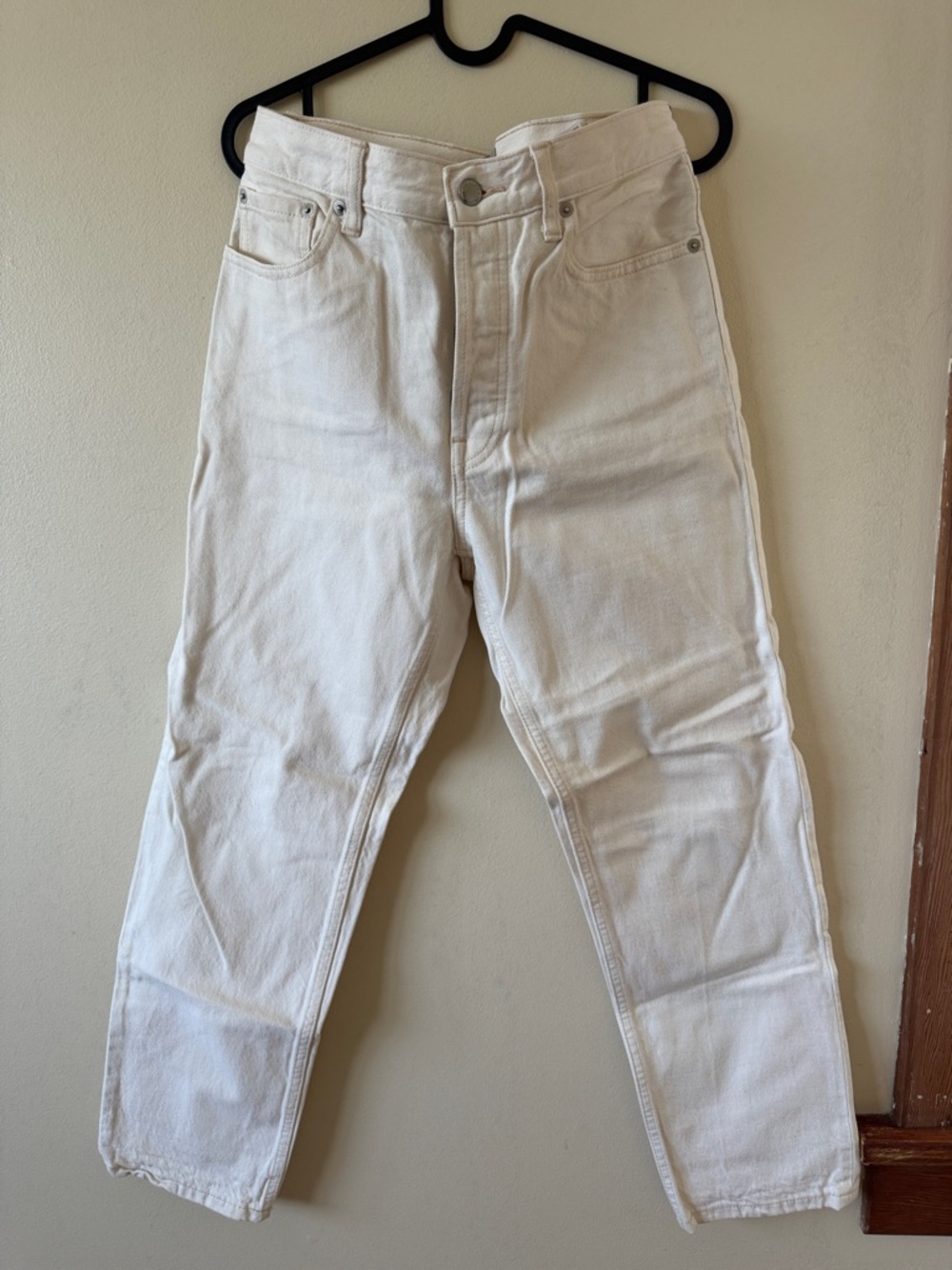 Everlane White Straight Leg Women’s Jeans